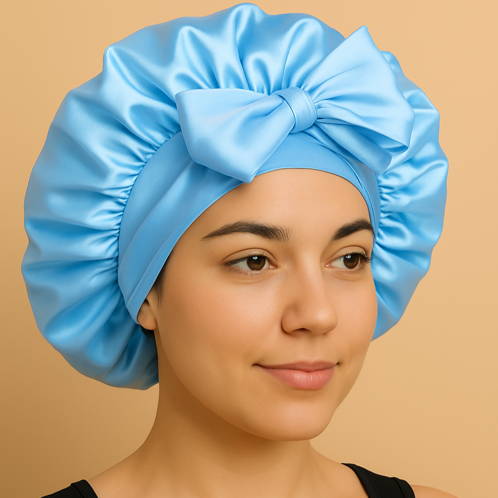 Alure™ Satin Dream Bonnet: Wake Up to Perfect, Frizz-Free Hair