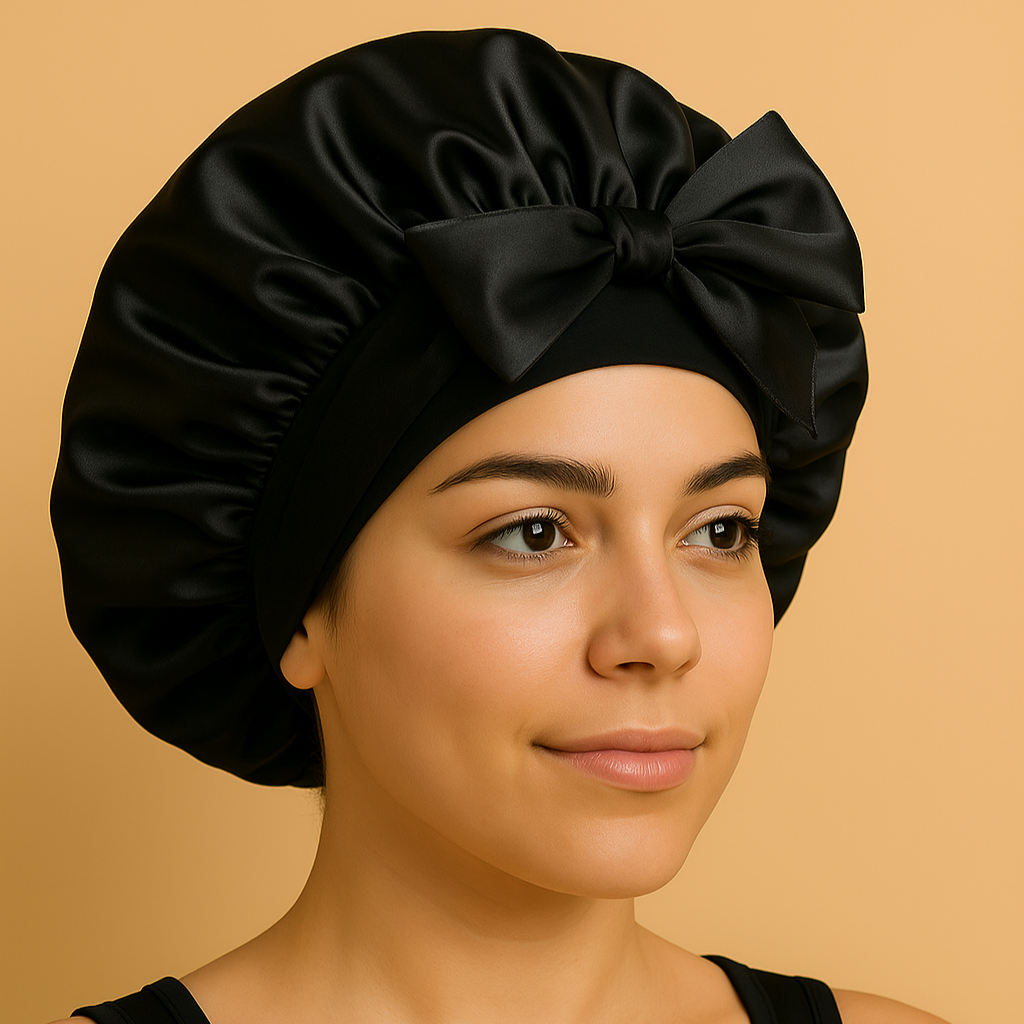Alure™ Satin Dream Bonnet: Wake Up to Perfect, Frizz-Free Hair