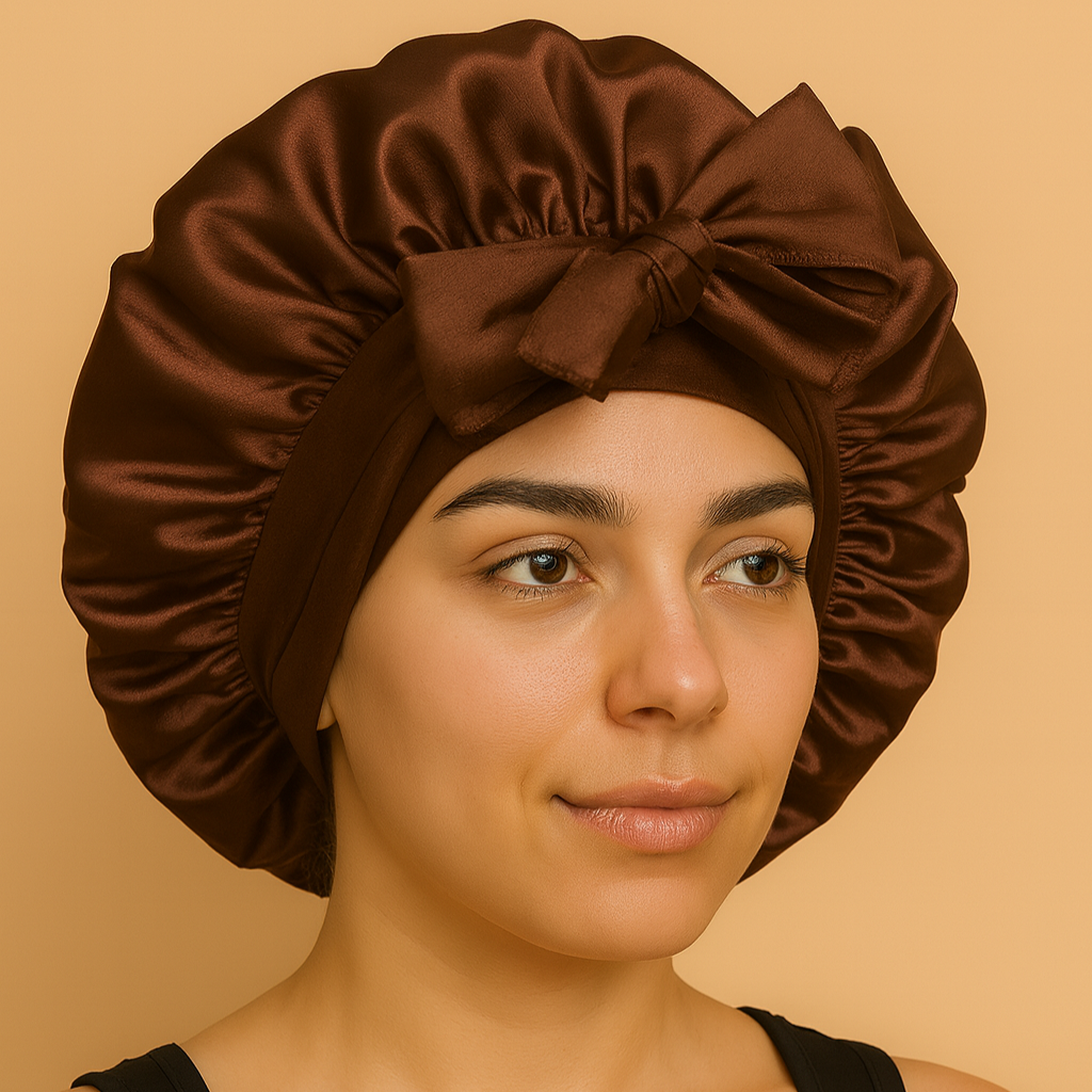 Alure™ Satin Dream Bonnet: Wake Up to Perfect, Frizz-Free Hair
