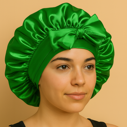 Alure™ Satin Dream Bonnet: Wake Up to Perfect, Frizz-Free Hair