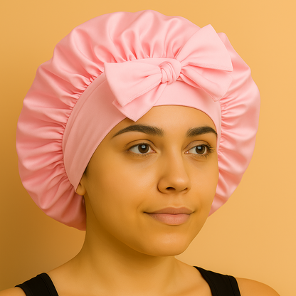 Alure™ Satin Dream Bonnet: Wake Up to Perfect, Frizz-Free Hair